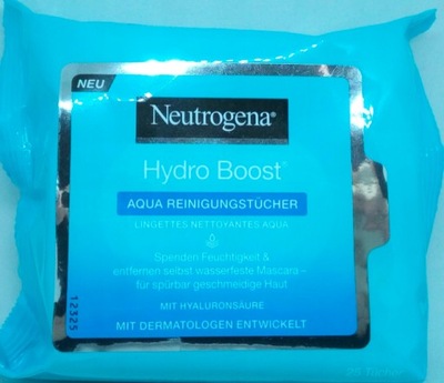 NEUTROGENA Chusteczki czyszczące Hydro Boost Aqua