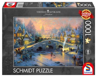 PQ Puzzle 1000 KINKADE Duch Bożego Narodzenia
