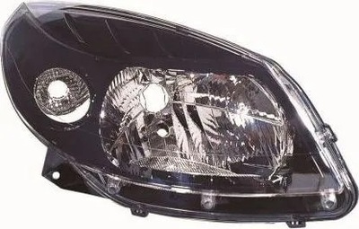 Фара лампа dacia sandero '08- правая depo фото №1