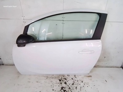 Opel corsa e 3d z40r двері лівий перед фото №1