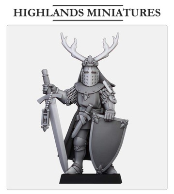 Dismounted Duke 1 - x1 - Highlands Miniatures