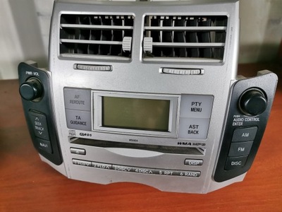 Радіо cd mp3 toyota yaris ii 06- 86120-0d211 w-wa фото №1