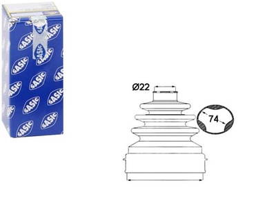 Набор защита шарнир sasic 7701209615 37108 фото №1