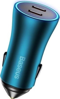 Baseus Baseus Golden Contactor Pro ładowarka samochodowa 40W 1m 2xUSB-C