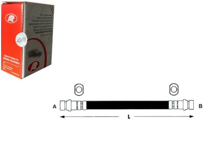 Ap шланг гальмівний citroen c1 1.0 pm_. pn_ фото №1