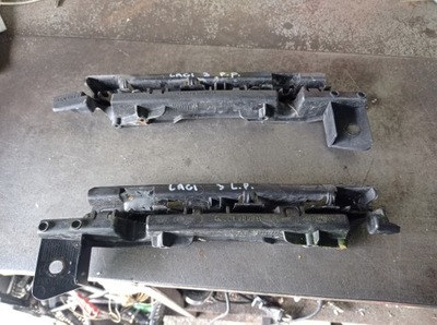 Renault laguna iii - напрямна бампера правий перед фото №1