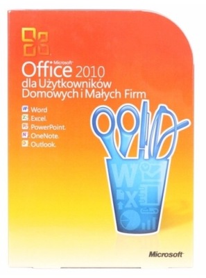 MS OFFICE 2010 Home and Business BOX 2xPC PL