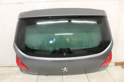 Peugeot 3008 09r- крышка багажника багажника задняя задняя фото №1