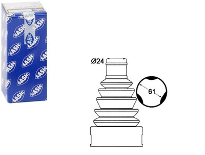 Sasic набір захист шарнір 7701209257 фото №1