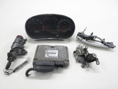 Seat toledo ii 1.4 бортовий комп'ютер набір імобілайзер фото №1