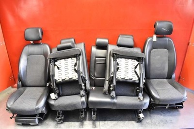 Сидіння сидіння комплект напівшкіра eu chevrolet captiva 7 os 06-18 фото №1