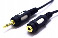 Przedłużacz AUX jack 3,5mm stereo dł.3m