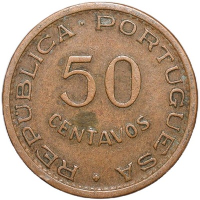 Republika Zielonego Przylądka 50 centavo 1968
