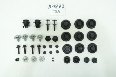 Набір гвинт заглушок кріплення капот audi a4 b9 фото №1