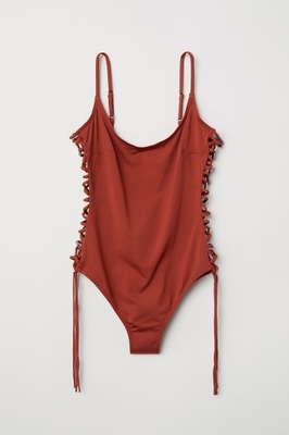 Strój kąpielowy z wiązaniem Bikini H&M r.42