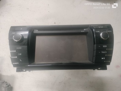 Радіо навігація toyota auris e18 радіопрогравач 86140-02050 фото №1