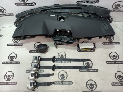 Seat leon 4 iv приборная панель консоль nowa подушка безопасности ремни оригинал демонтаж фото №1