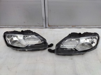 REFLEKTORIUS KAIRYSIS + DEŠINYSIS PRIEK. SKODA RAPID 5JB941015B 5JB941016B LED LIFT 