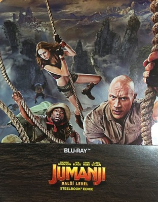 JUMANJI: NASTĘPNY POZIOM Steelbook Blu-Ray