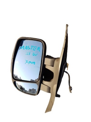 Renault master iii дзеркало лівий перед 7 pin фото №1