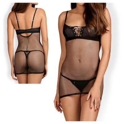 OBSESSIVE koszulka i stringi Redella S/M