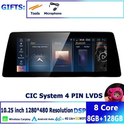 AUTO AUTO DSP ANDROID 12 PARA BMW X1 E84 2009-2015 ID8 RADIO NAVEGACIÓN GPS  