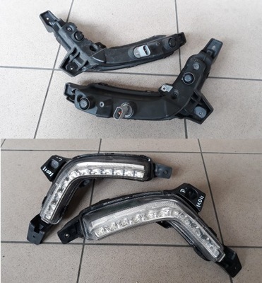 Hyundai i10 ii 2013-16r протитуманна фара led лівий правий фото №1