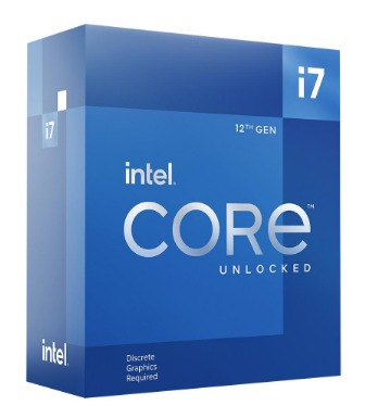 Procesor Intel Core i7-12700KF BOX BX8071512700KF LGA1700