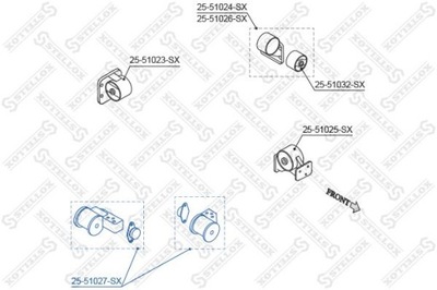 BOLSA DEL MOTOR HYUNDAI ACCENT II 99-02  