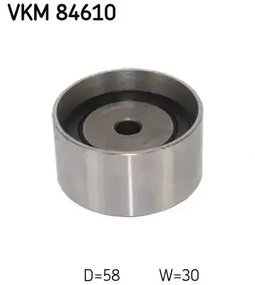Ролик натяжителя ремень распределительного вала vkm 84610 skf mazda фото №1