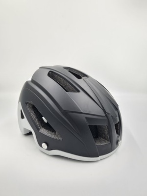 Kask rowerowy Exclusky r.L 56-61CM czarny