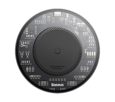 Ładowarka indukcyjna Baseus 15W z kablem USB-C do USB-C Czarna