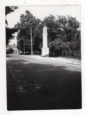 Warka k Grójec - Ulica i Kapliczka - FOTO ok1975