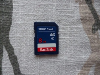 Karta pamięci SDHC SanDisk 8 GB klasa 4
