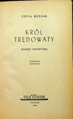 Zofia Kossak - Król Trędowaty