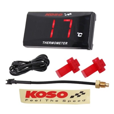 WATER TEMPERATURE GAUGE KOSO DIODO LUMINOSO LED DIGITAL DISP  