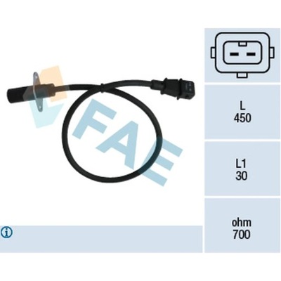 ALTERNADOR IMPULSOW, EJE DE CIGÜEÑAL FAE 79001  