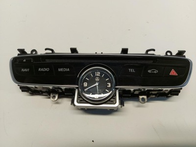 MERCEDES W205 UNIVERSAL PANEL CONTROL RADIO MEDIA CLOCK A2138272000  