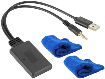 ADAPTADOR BLUETOOTH RADIO AUX IN MINI JACK 3,5 USB  