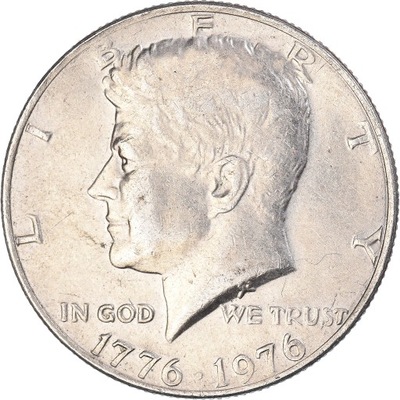 Moneta, USA, Half Dollar, 1976