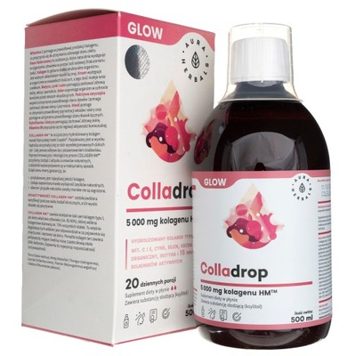 Aura Herbals Colladrop Glow kolagen morski 500 ml