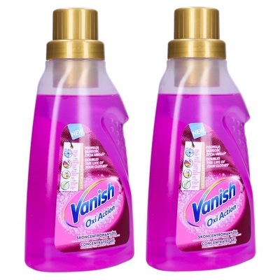 Vanish Oxi Action ODPLAMIACZ ŻEL do koloru 2X500ML