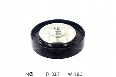 Skf vkm 62031 ролик натягувача, ремінь клиновий багатореберний фото №1