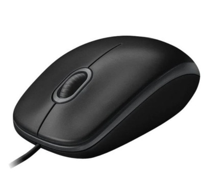 Mysz Optyczna Logitech B100 Przewodowa USB Czarna