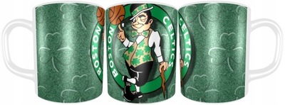 Kubek Boston Celtics + imię GRATIS! KOSZYKÓWKA !!!