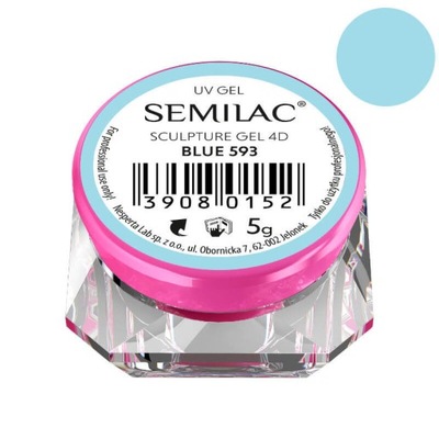 SEMILAC UV GEL 593 BLUE 5ML