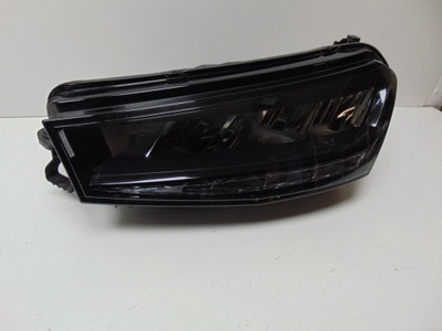 Лампа левая skoda fabia iv 4 full led 6vb941015 europa фото №1