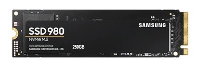 SAMSUNG 980 Basic SSD 250GB M.2 NVMe PCIe 3.0 2.900MB/s read 1.300MB/s writ