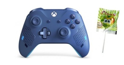 Pad bezprzewodowy Microsoft Xbox One Sport Blue