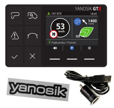 YANOSIK GTR ANTYRADAR ROCZNY ABONAMENT E-TOLL